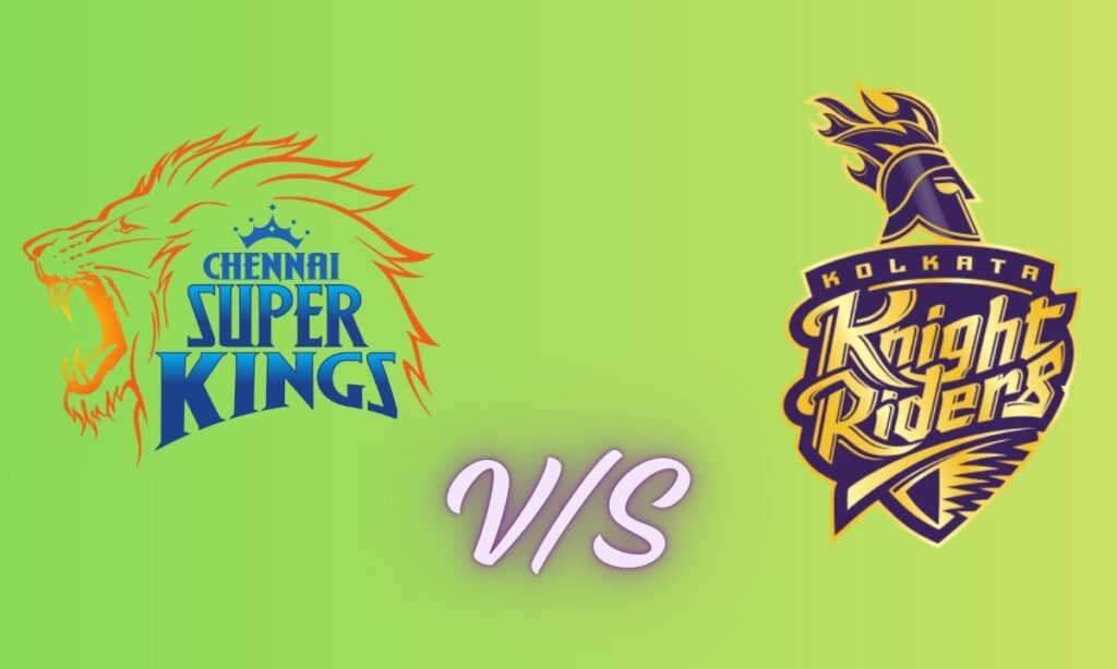 chennai super kings vs kolkata knight riders timeline