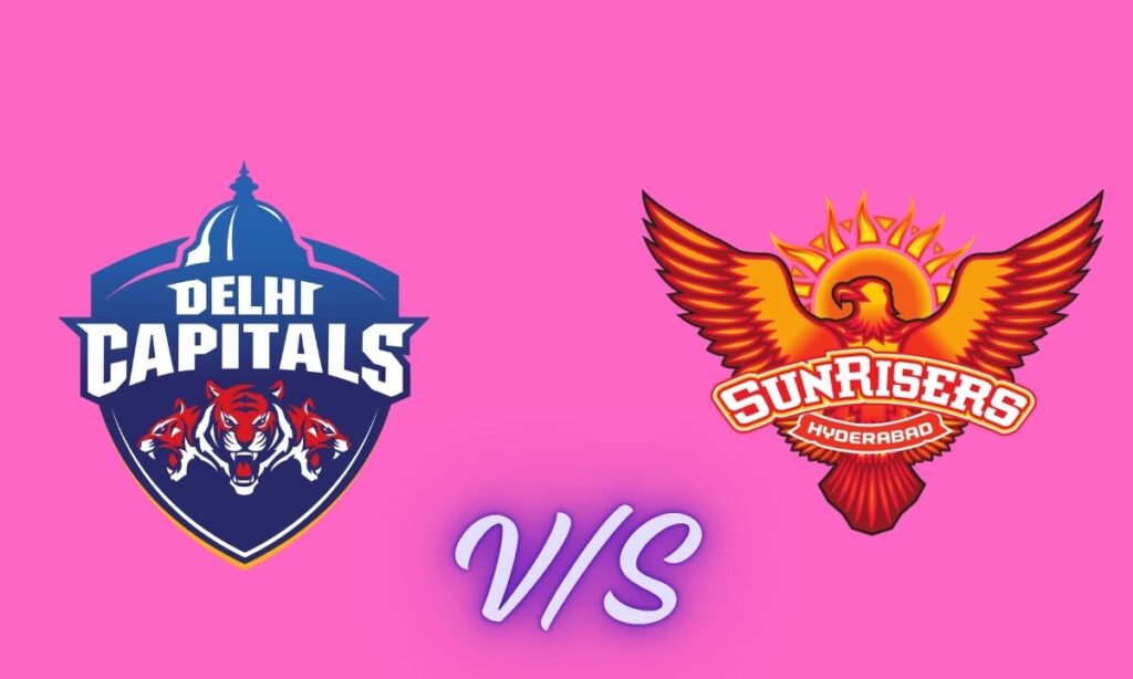 delhi capitals vs sunrisers hyderabad timeline
