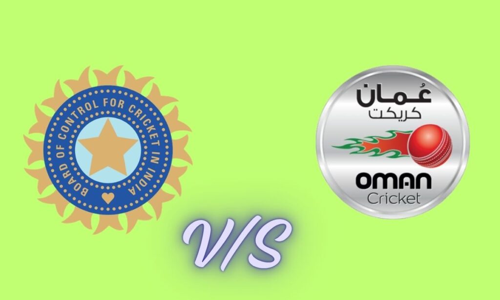 india national cricket team vs oman national cricket team timeline