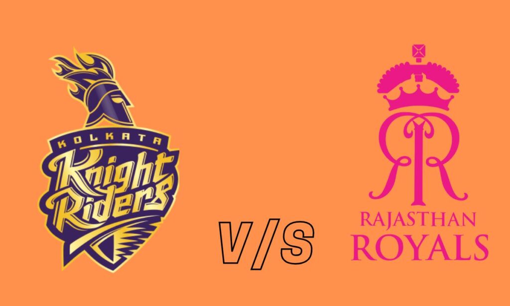kolkata knight riders vs rajasthan royals timeline