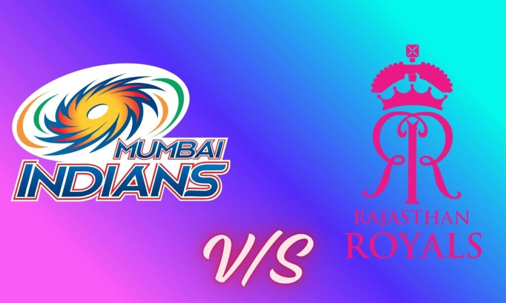 mumbai indians vs rajasthan royals timeline