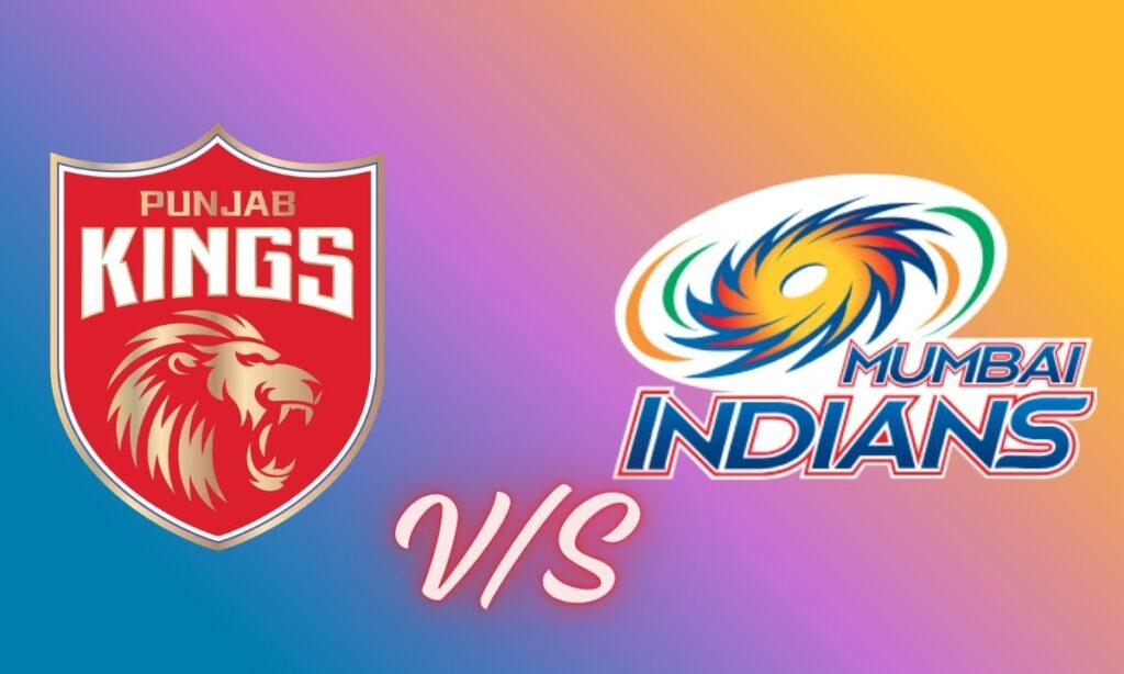 punjab kings vs mumbai indians timeline