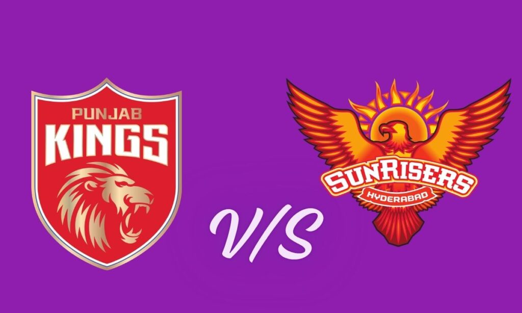 punjab kings vs sunrisers hyderabad timeline