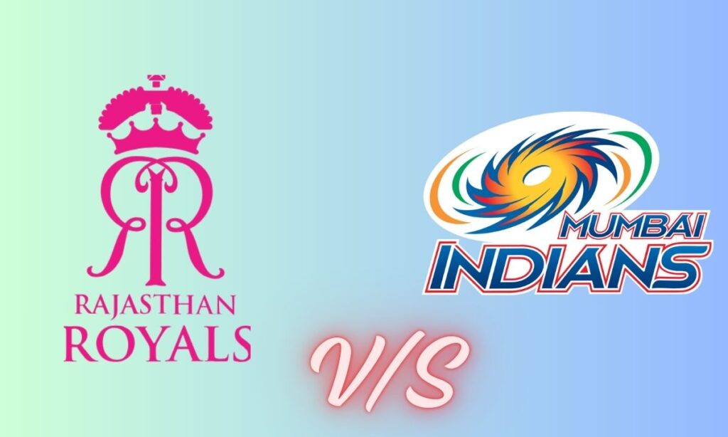 rajasthan royals vs mumbai indians timeline