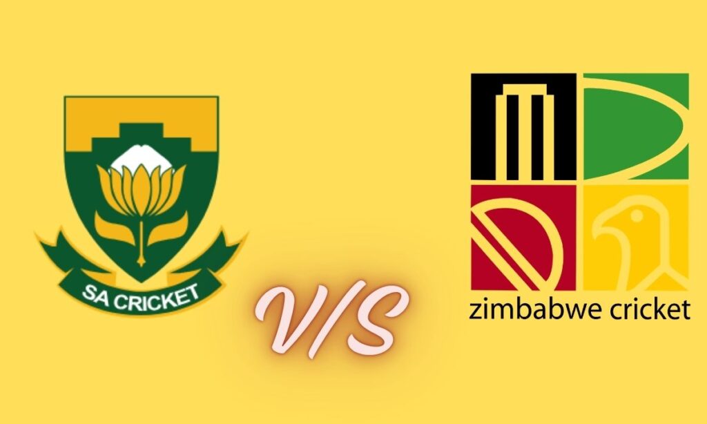 south africa national cricket team vs zimbabwe national cricket team timeline
