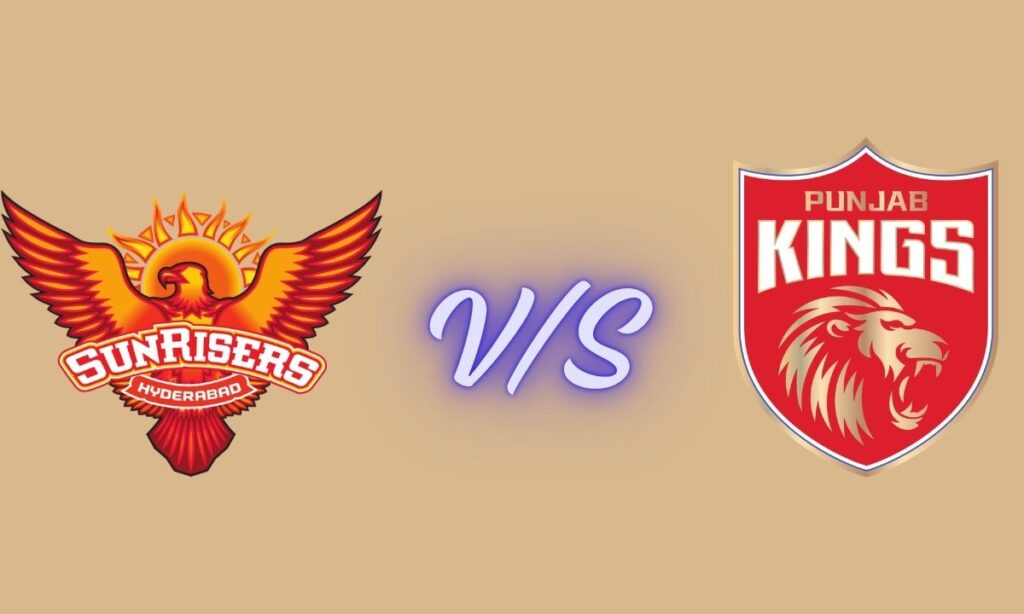 sunrisers hyderabad vs punjab kings timeline