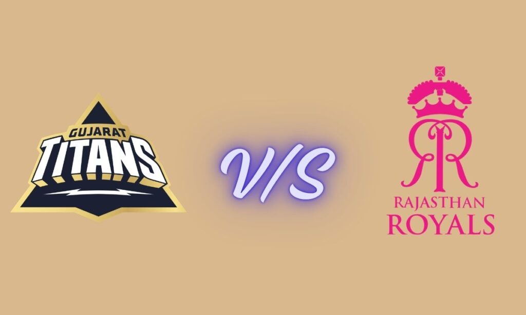 gujarat titans vs rajasthan royals timeline